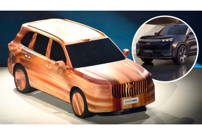 Флагманский кроссовер Geely KX21 с гибридной силовой установкой представлен в Китае как модель-сестра Galaxy M9